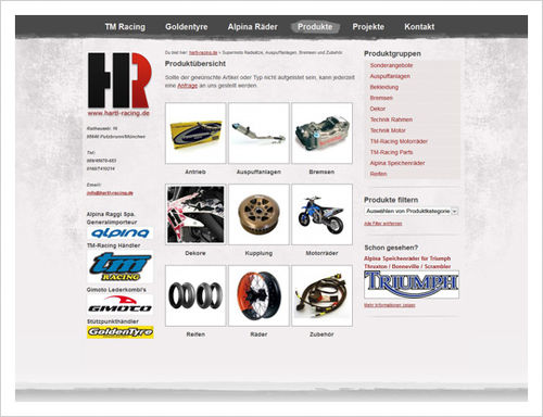 Hartl Racing Rennsportartikel